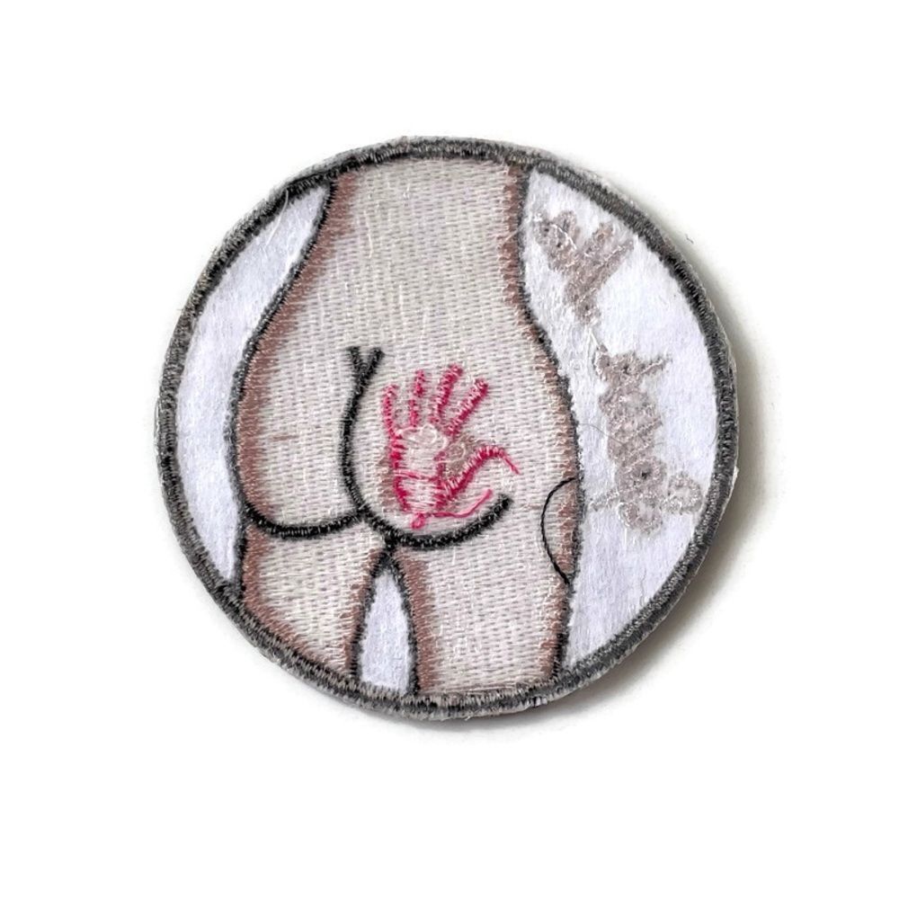 Spank Me Embroidered Patch - Picture 3 of 3
